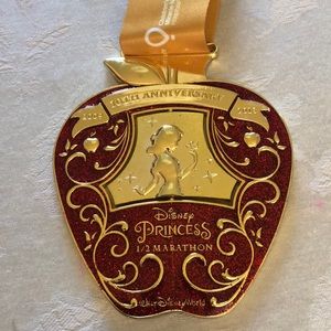 2018 Disney princess 1/2 marathon medal.  10th anniversary of the race!